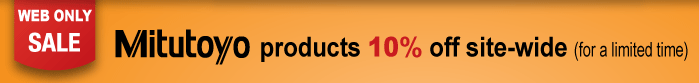 All Mitutoyo Products On Sale - Web Only