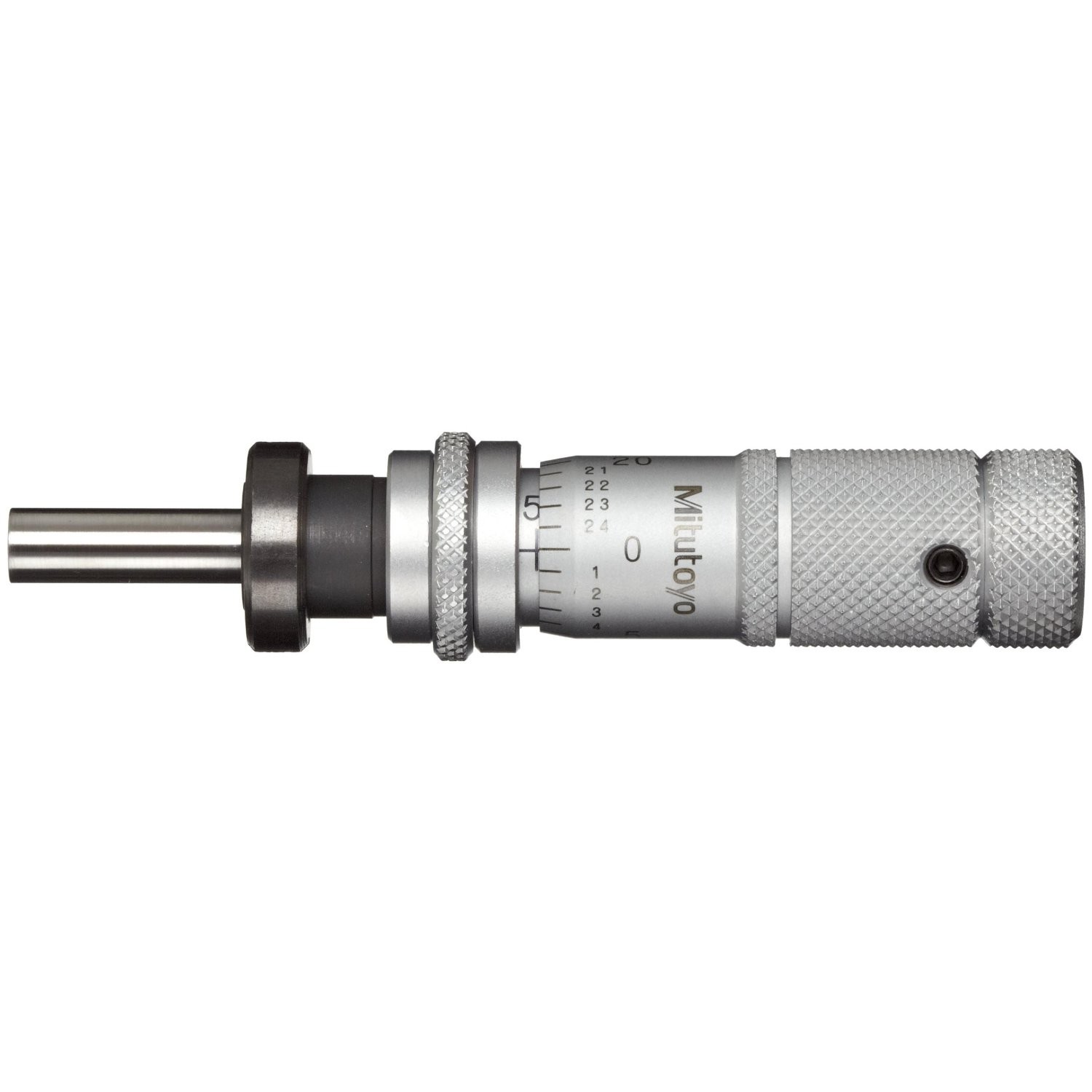 +/-0.0001 Accuracy Lock Nut Starrett 363FL Digital Micrometer Head 0-1 Range 0.001 Graduation Friction Thimble 