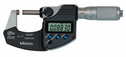 Mitutoyo 293-344 Coolant Proof Micrometer, IP65