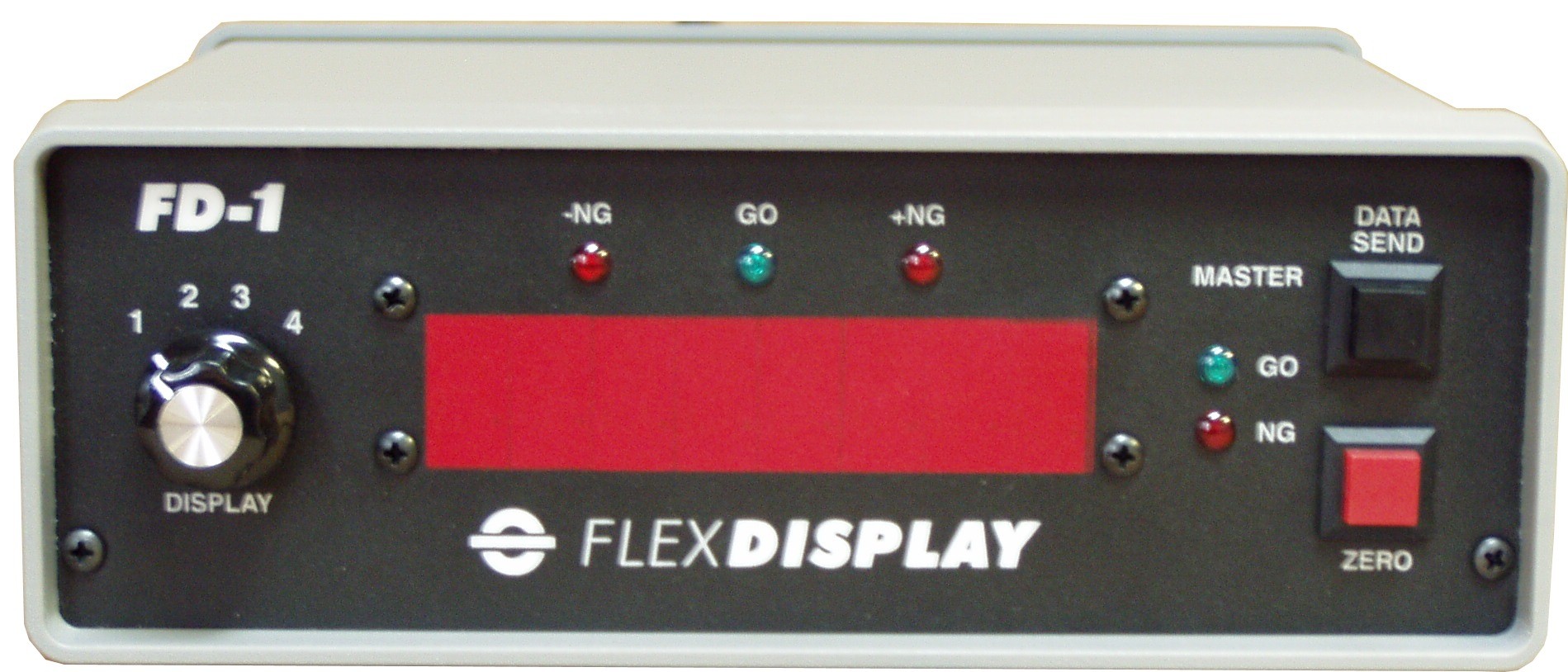 FlexDisplay Gage Interface & Remote Display FD-1 (Front)