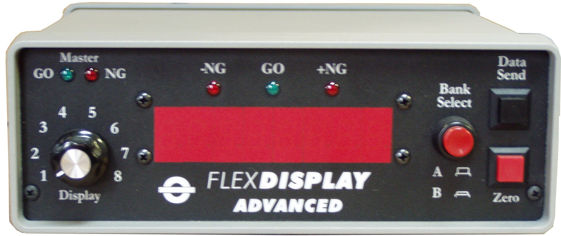 FlexDisplay Gage Interface & Remote Display FD-1ADV (Front)