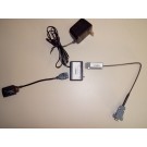 FC Adapter with U-Wave transmitter and serial cable