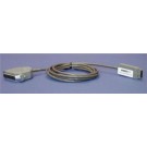 C-7500-06 RS232 DB25 Male to 10 pin connector (6 ft)